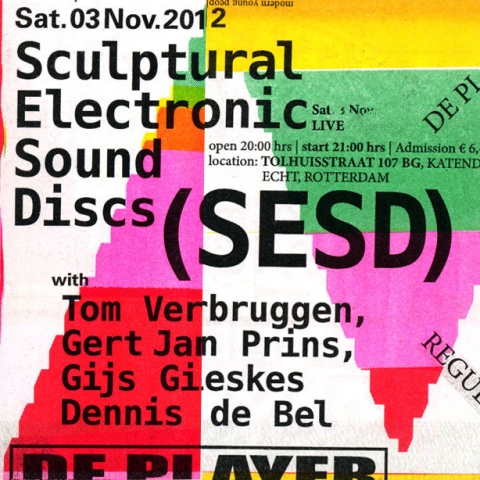 sculptural electronic sound Discs